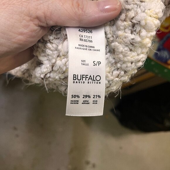 Buffalo David Bitton Chunky Sweater S - Picture 4 of 4